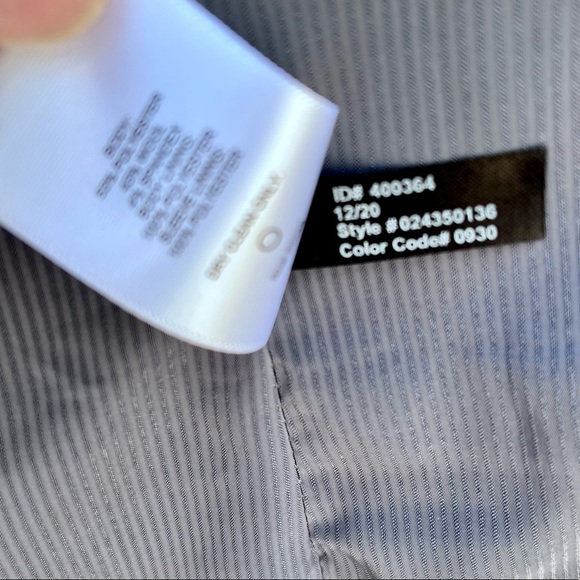 Express Extra Slim Fit Performance Blazer in Light Grey Size 38R - Picture 8 of 8